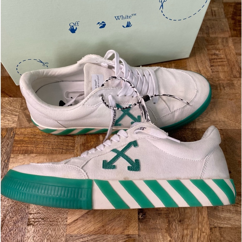 USED OFF-WHITE Vulcanized Canvas Sneaker Mens